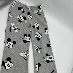 Disney Mickey Mouse Gray Lounge Pants Women’s L New Without Tags
